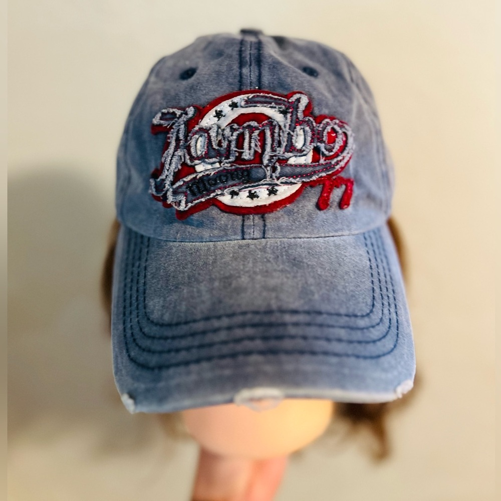 Cute worn style hat